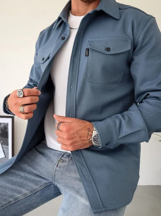 Émilio™ | Veste chemise homme polyvalente