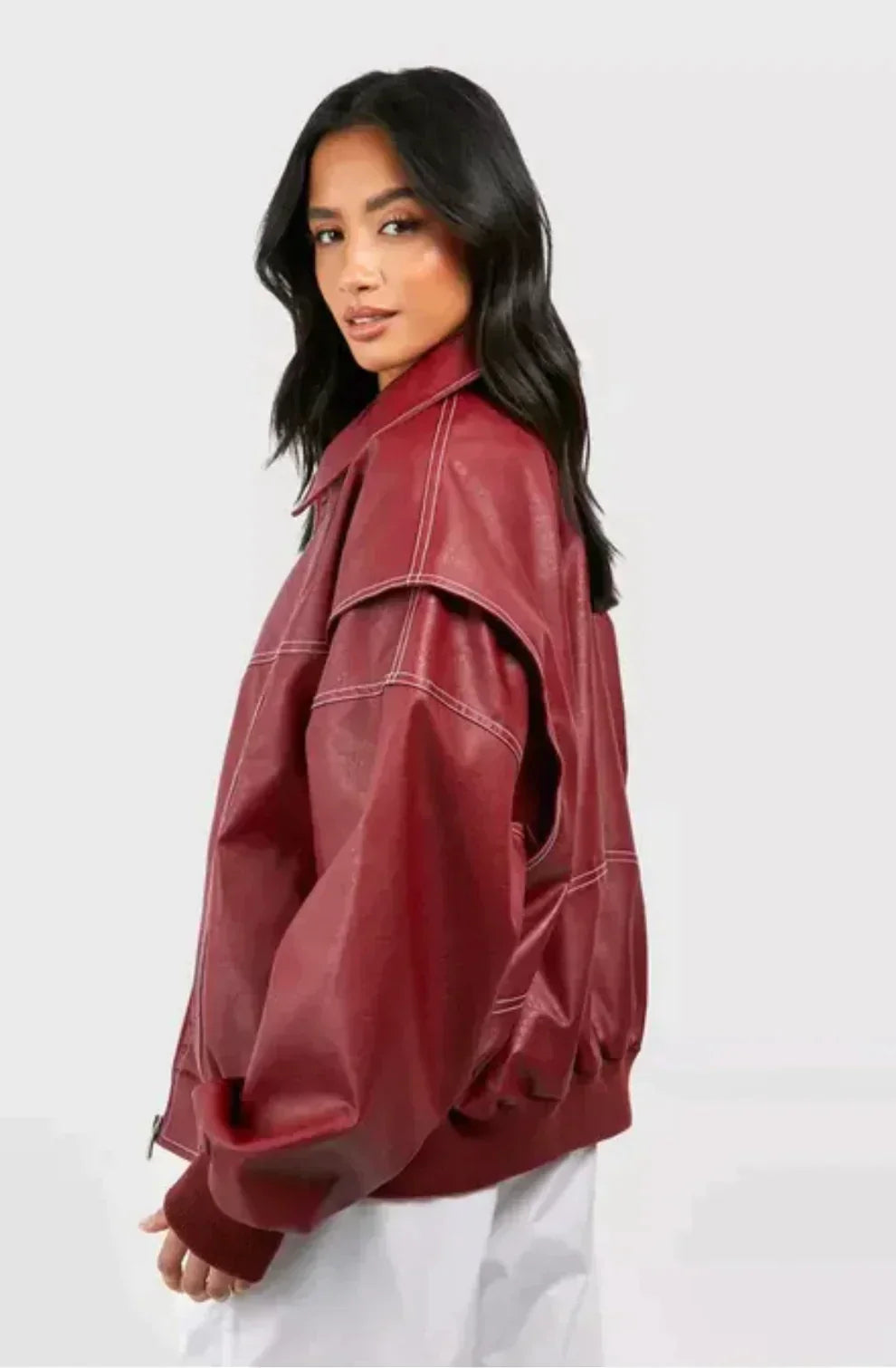 Estelle™ | Veste rouge audacieuse