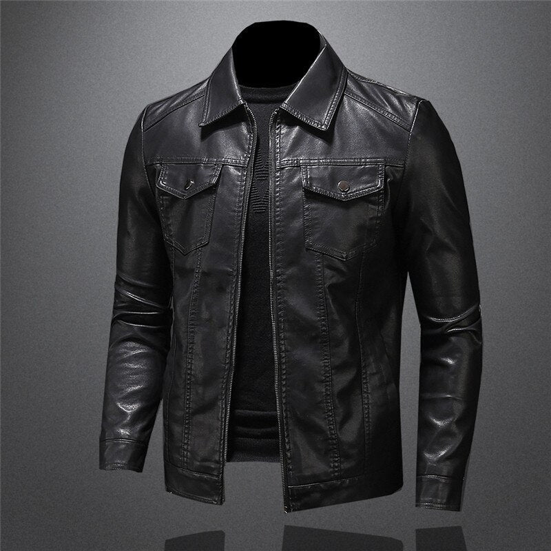 Henri™ | Veste en cuir